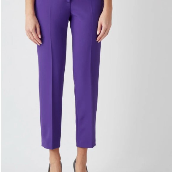 Italist Blugirl Pants in Purple size IT 42 (US Small) - Picture 4 of 6